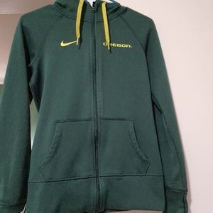Nike University of Oregon zipup hoodie